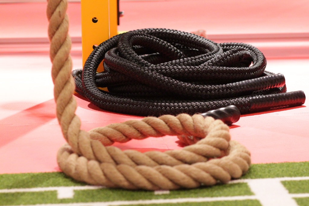 Braided battle rope Element Fitness experts in indoor and outdoor functional training equipment